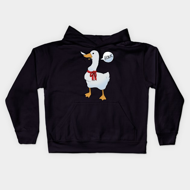 Goose Kids Hoodie by Grethe_B